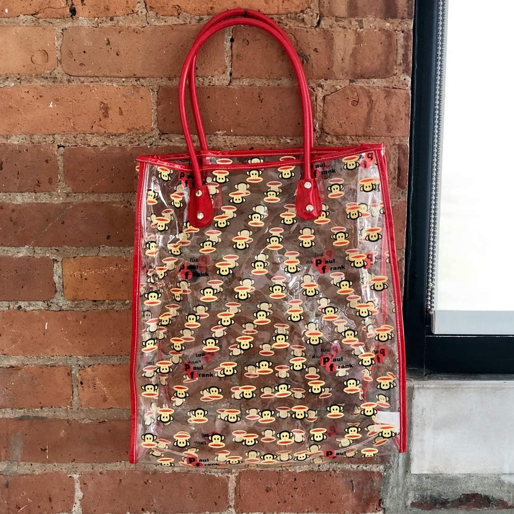 Paul Frank | Vintage Large PVC Shopper Tote Y2K
